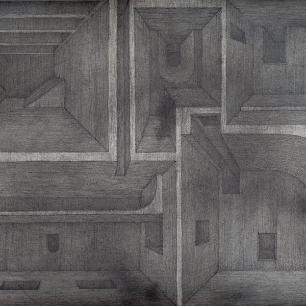 水彩画纸，墨水，石墨，30X23厘米，2016