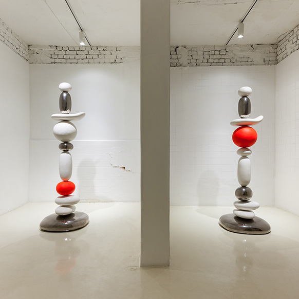 2021_glazed ceramic_180x50x50cm each