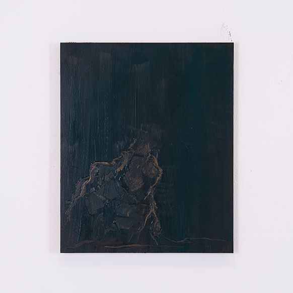 2018, 나무에 유채, 45x37cm